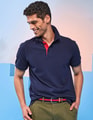 Heren Polo Asquith & Fox Classic Fit Contrast